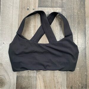 Samsara yoga Black Cross‎ Back Sports Bra
